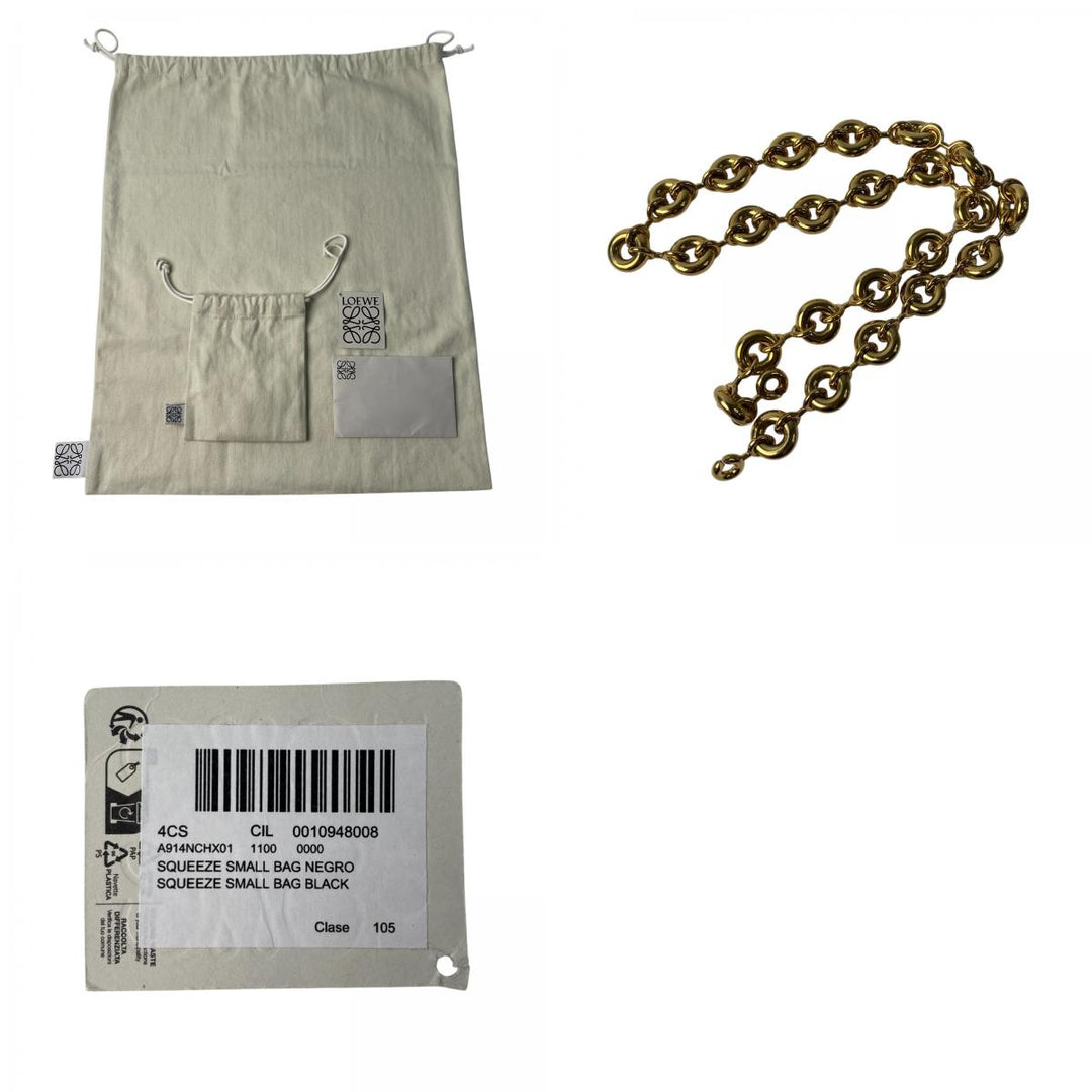 美品 ロエベ LOEWE レディース スクイーズ スモールバッグ 2025SS ショルダーバッグ ハンドバッグ A914NCHX01