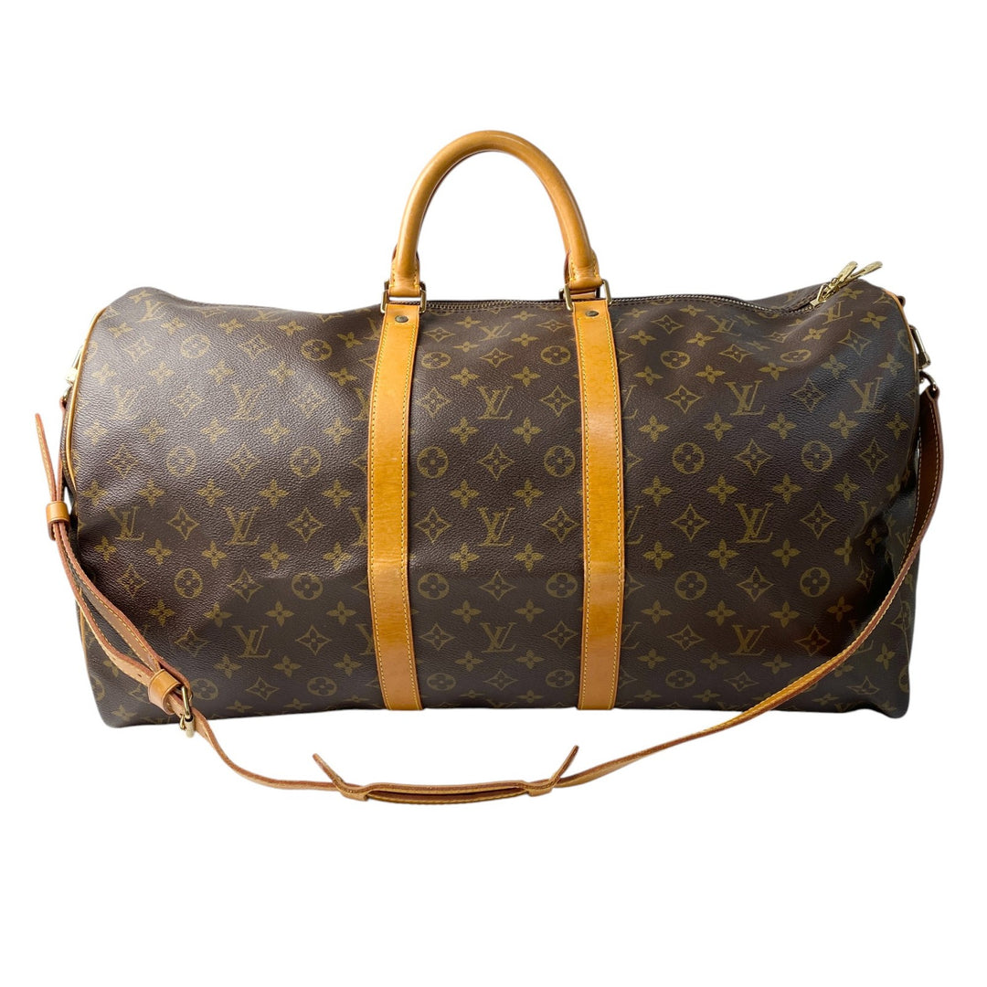 ルイ ヴィトン LOUIS VUITTO キーポルバンドリエール 55 ボストンバッグ ショルダーバッグ 斜めがけ クロスボディ M41714 TH0934