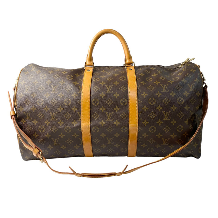 ルイ ヴィトン LOUIS VUITTO キーポルバンドリエール 55 ボストンバッグ ショルダーバッグ 斜めがけ クロスボディ M41714 TH0934