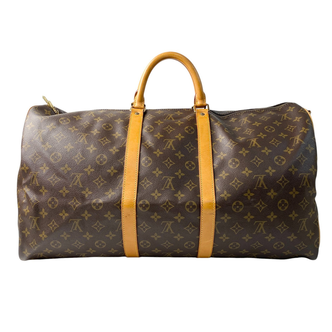 ルイ ヴィトン LOUIS VUITTO キーポルバンドリエール 55 ボストンバッグ ショルダーバッグ 斜めがけ クロスボディ M41714 TH0934