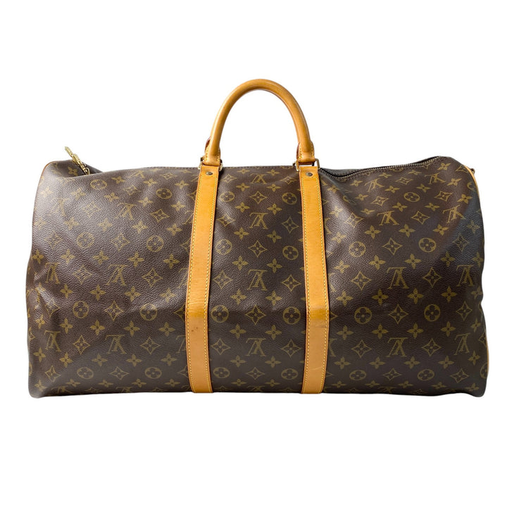 ルイ ヴィトン LOUIS VUITTO キーポルバンドリエール 55 ボストンバッグ ショルダーバッグ 斜めがけ クロスボディ M41714 TH0934