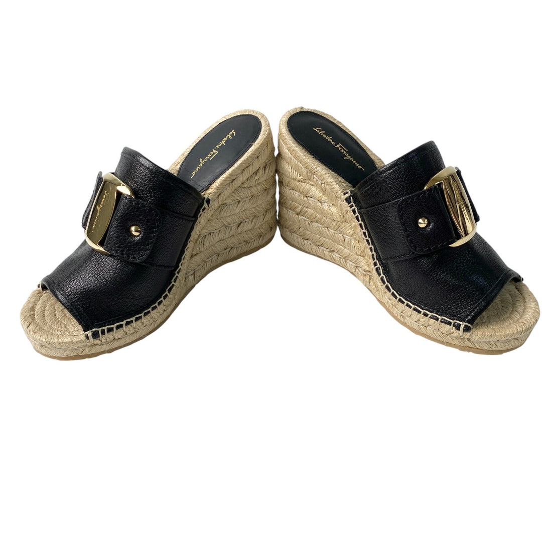 未使用 サルヴァトーレフェラガモ Ferragamo レディース KAMORA 754729 サンダル #5.5