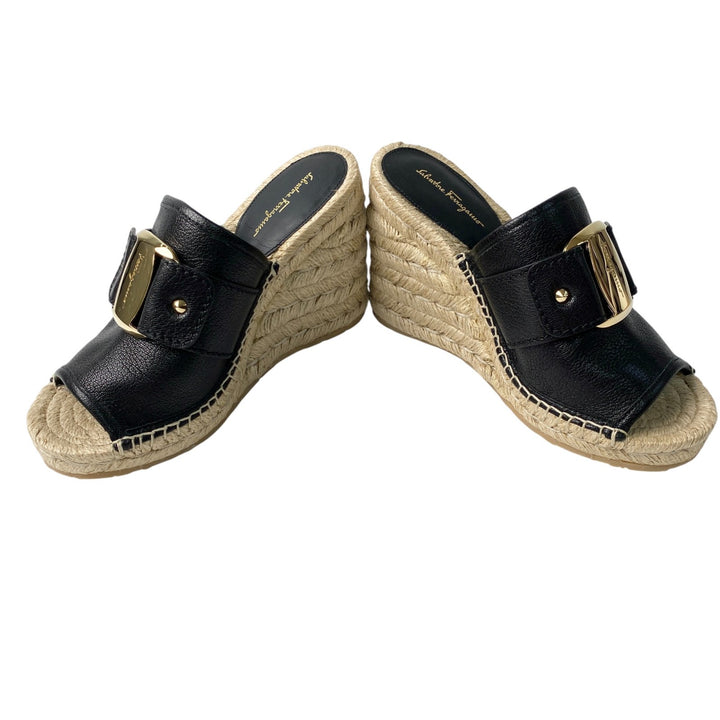 未使用 サルヴァトーレフェラガモ Ferragamo レディース KAMORA 754729 サンダル #5.5