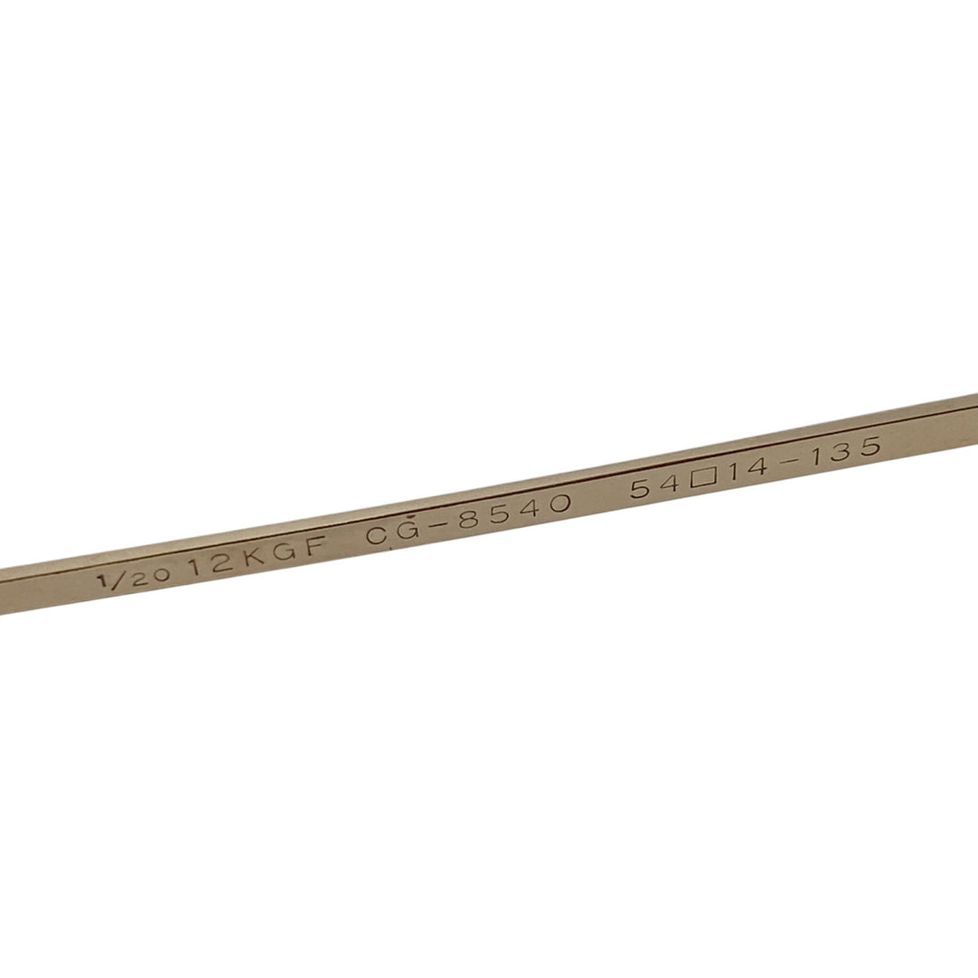 セリーヌ CELINE レディース メガネ 度あり 12K GF 54□14-135 CG8540