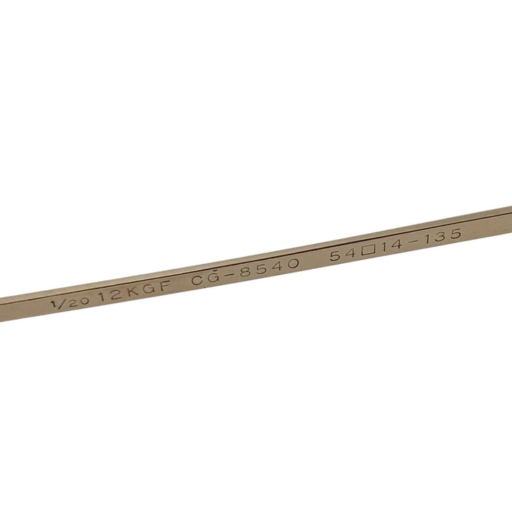 セリーヌ CELINE レディース メガネ 度あり 12K GF 54□14-135 CG8540