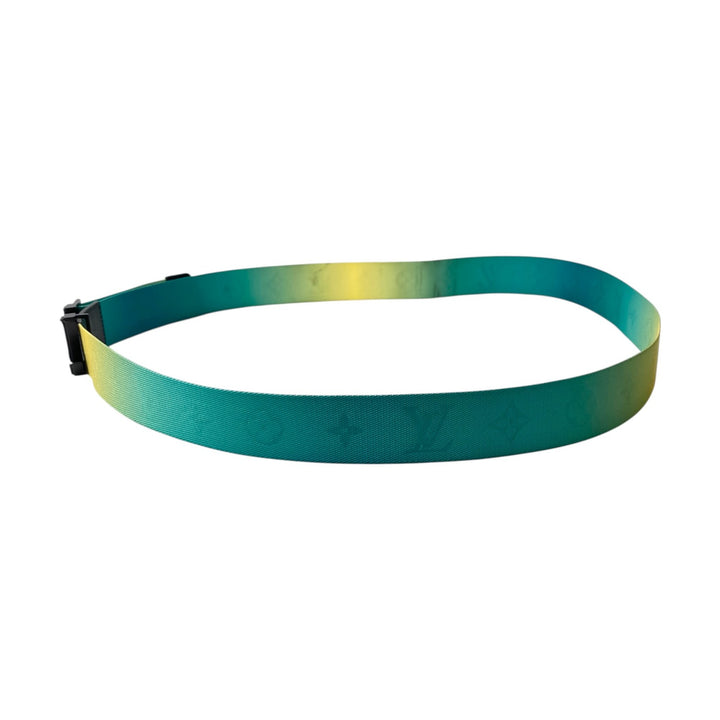 ルイ ヴィトン LOUIS VUITTON メンズ サンチュール LVウェビング ベルト M0523Z BC1202