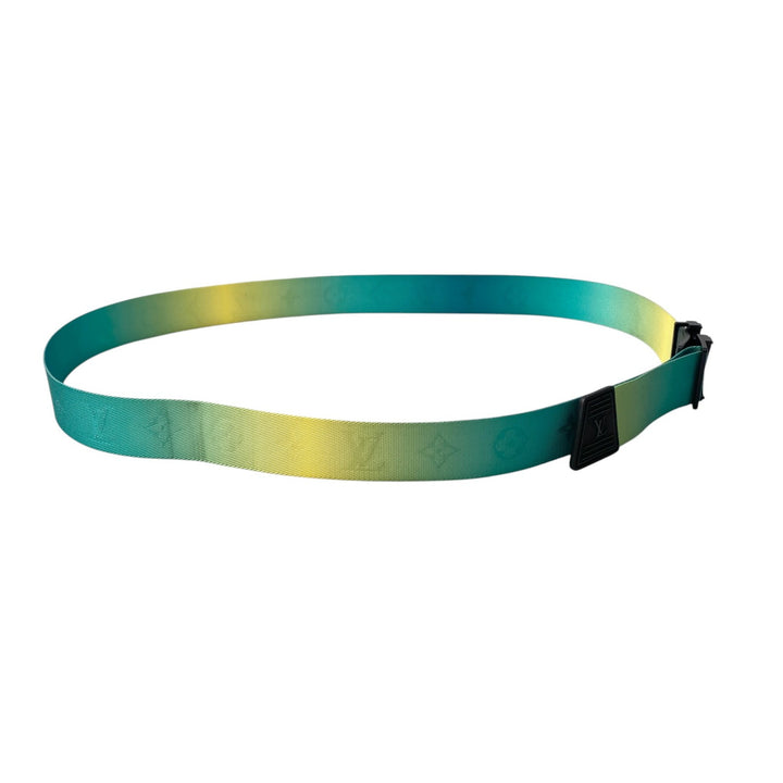 ルイ ヴィトン LOUIS VUITTON メンズ サンチュール LVウェビング ベルト M0523Z BC1202