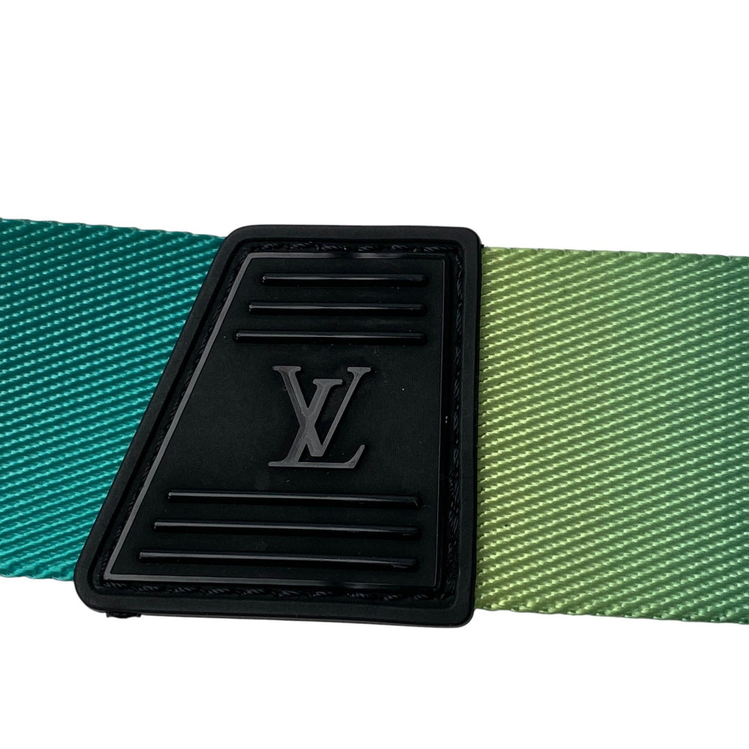 ルイ ヴィトン LOUIS VUITTON メンズ サンチュール LVウェビング ベルト M0523Z BC1202