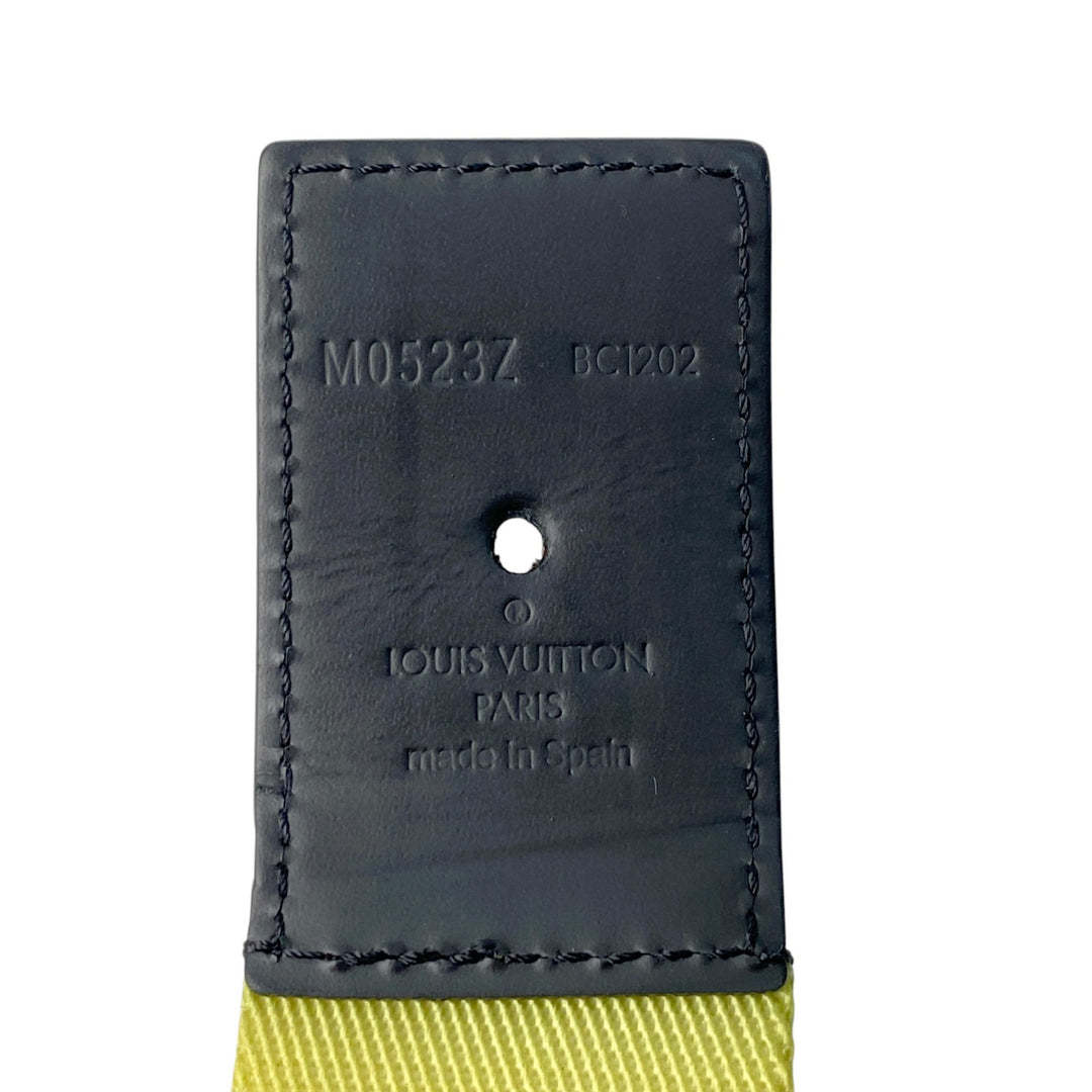 ルイ ヴィトン LOUIS VUITTON メンズ サンチュール LVウェビング ベルト M0523Z BC1202