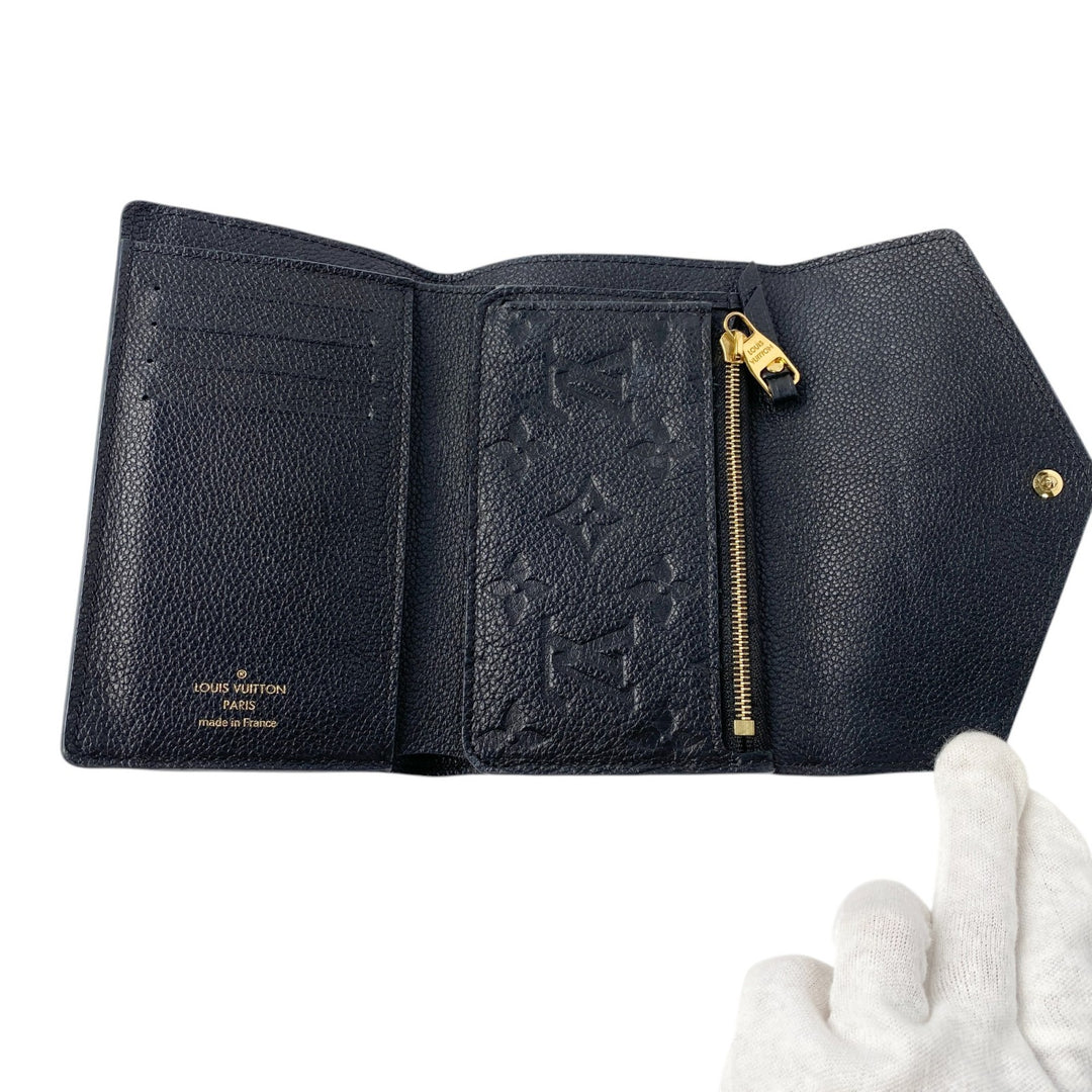 ルイヴィトン LOUIS VUITTON レディース 三つ折り 財布 キュリーズ コンパクト アンプラント M60568 SP1135