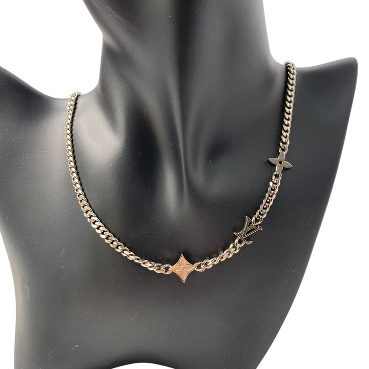 ルイ ヴィトン LOUIS VUITTON メンズ モノグラム ロウ ロング ネックレス M01490