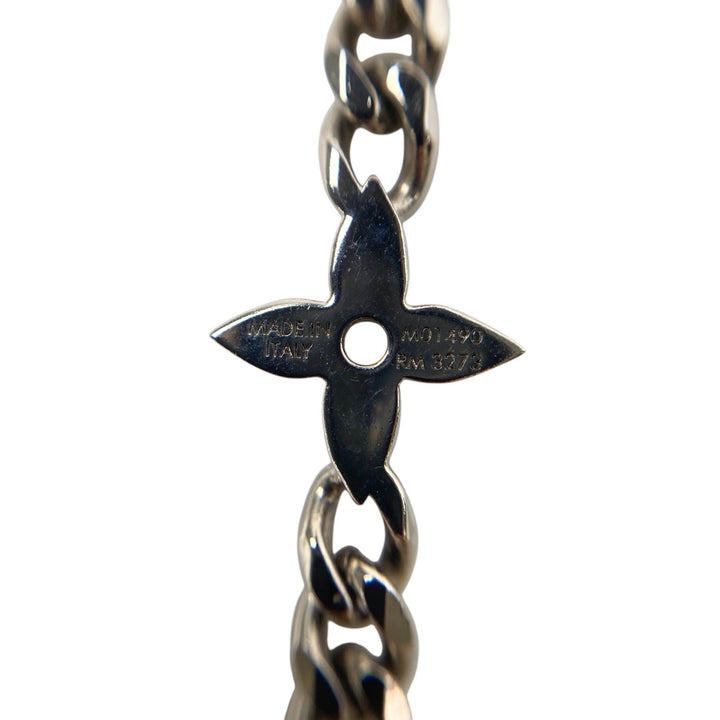 ルイ ヴィトン LOUIS VUITTON メンズ モノグラム ロウ ロング ネックレス M01490