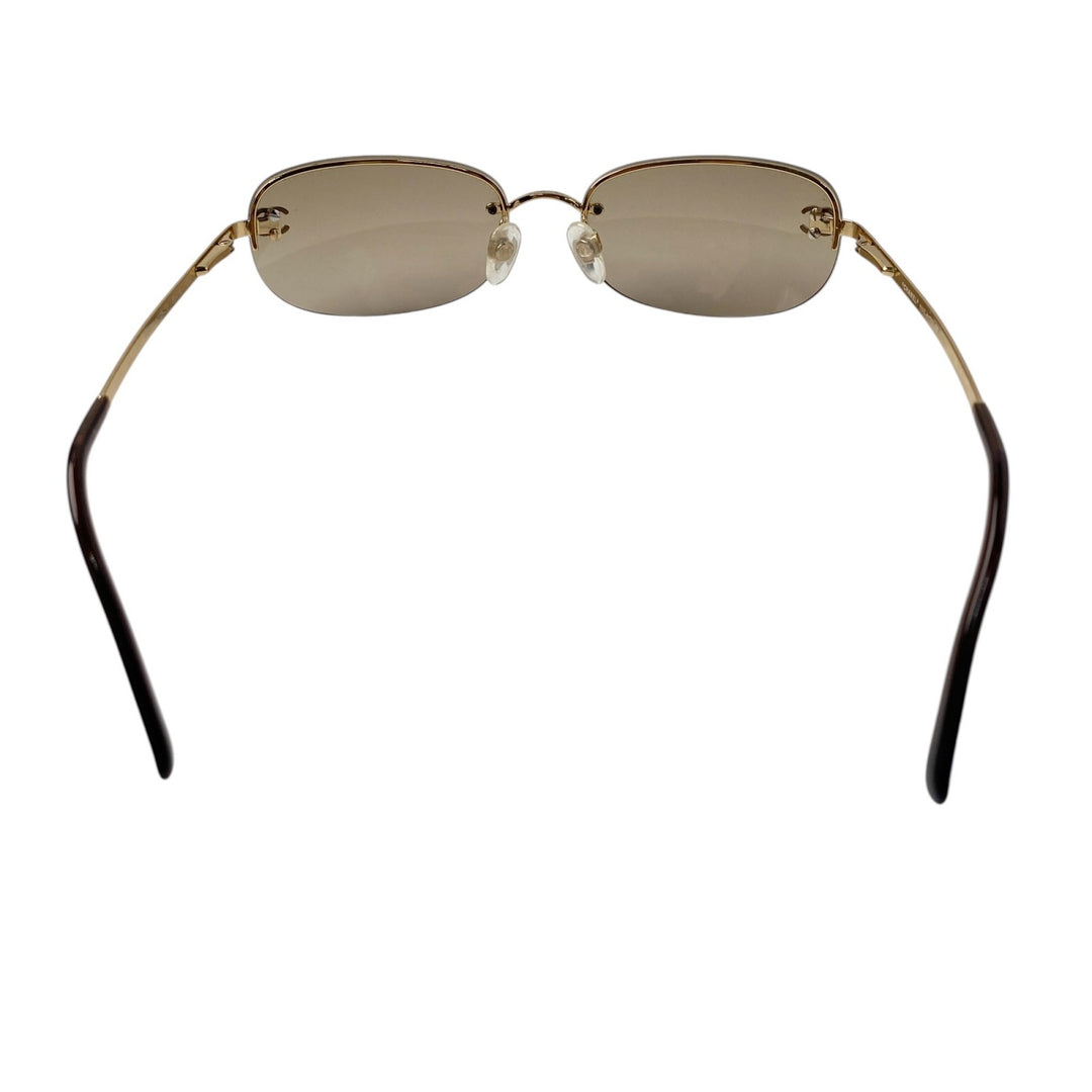 シャネル CHANEL レディース リムレス サングラス アイウェア 4099 c.125 ココマーク 度なし