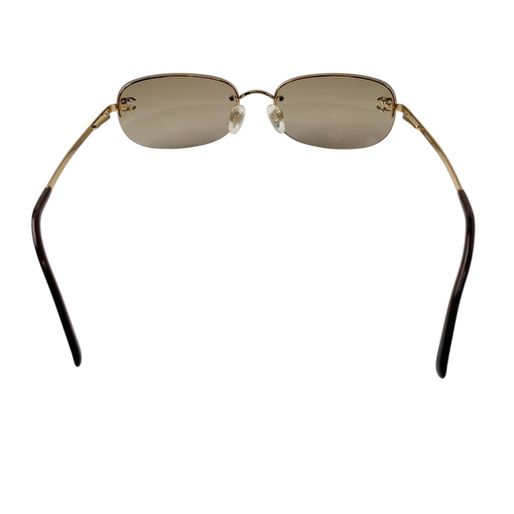 シャネル CHANEL レディース リムレス サングラス アイウェア 4099 c.125 ココマーク 度なし