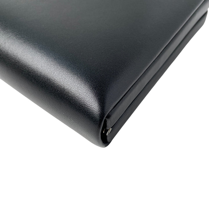 美品 カルティエ Cartier レディース ミニ ハンドバッグ ボックスカーフ 冠婚葬祭