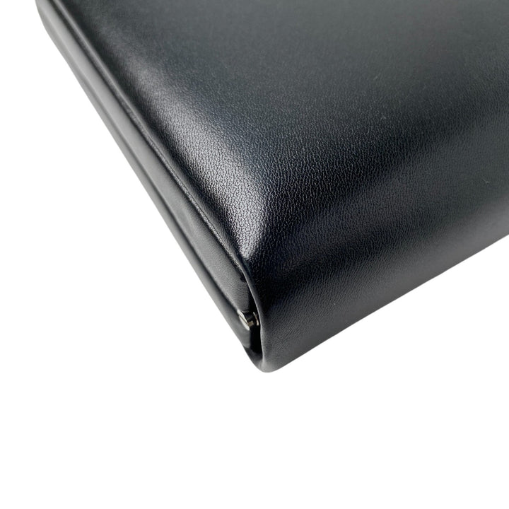 美品 カルティエ Cartier レディース ミニ ハンドバッグ ボックスカーフ 冠婚葬祭