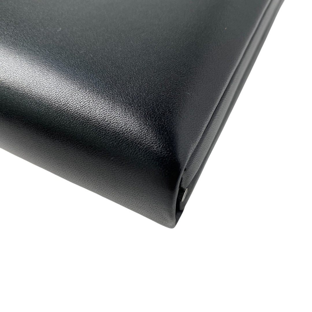 美品 カルティエ Cartier レディース ミニ ハンドバッグ ボックスカーフ 冠婚葬祭