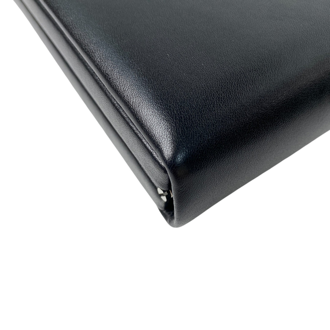 美品 カルティエ Cartier レディース ミニ ハンドバッグ ボックスカーフ 冠婚葬祭