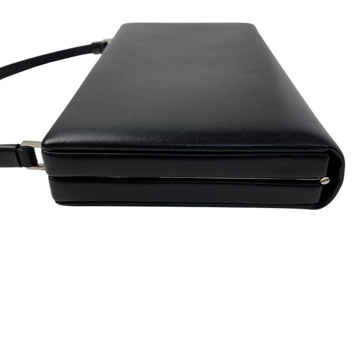 美品 カルティエ Cartier レディース ミニ ハンドバッグ ボックスカーフ 冠婚葬祭