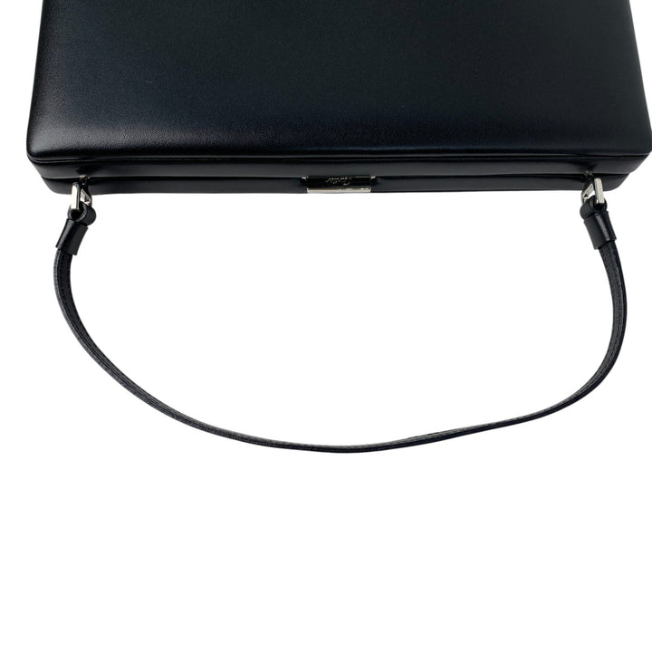 美品 カルティエ Cartier レディース ミニ ハンドバッグ ボックスカーフ 冠婚葬祭