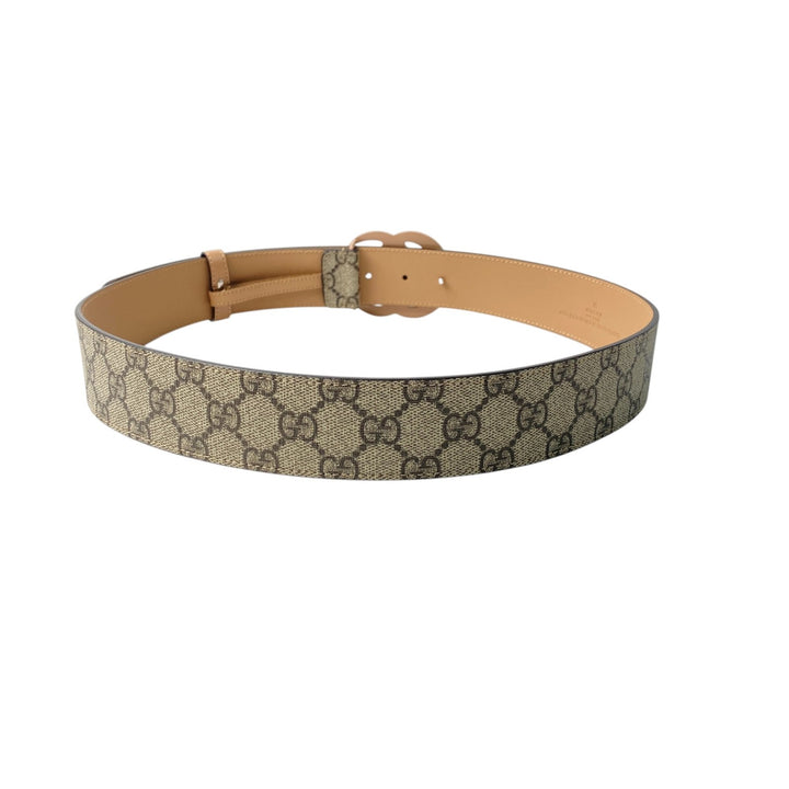 未使用 グッチ GUCCI レディース GGマーク ダブルG ワイド ベルト