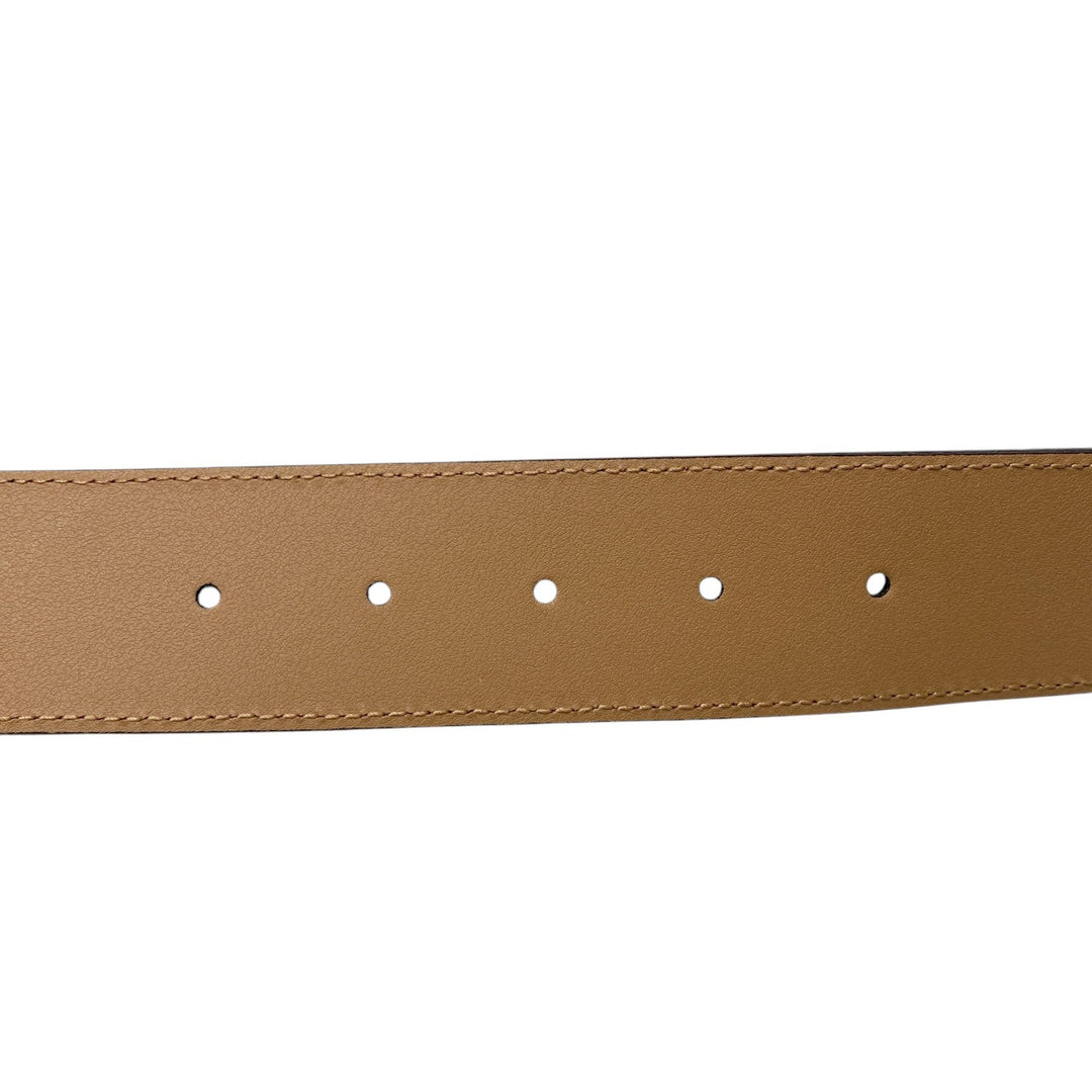 未使用 グッチ GUCCI レディース GGマーク ダブルG ワイド ベルト