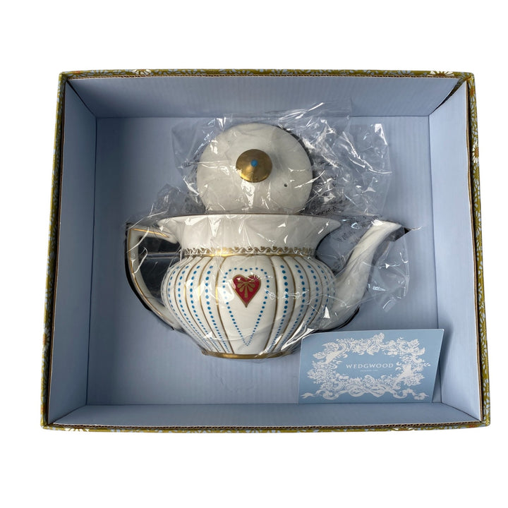 新品 ウェッジウッド WEDGWOOD ティーポット 陶器 マルチカラー
