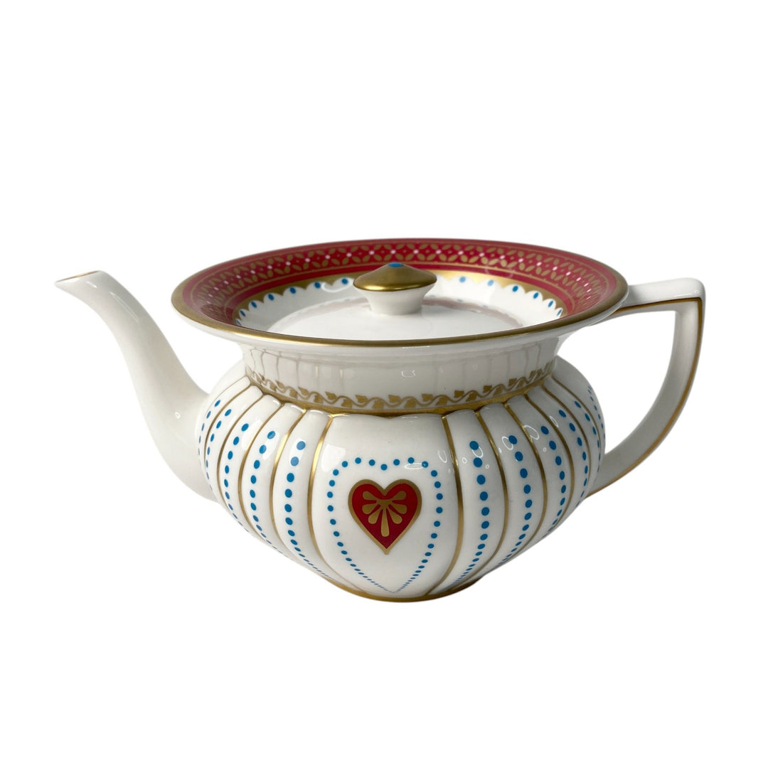 新品 ウェッジウッド WEDGWOOD ティーポット 陶器 マルチカラー