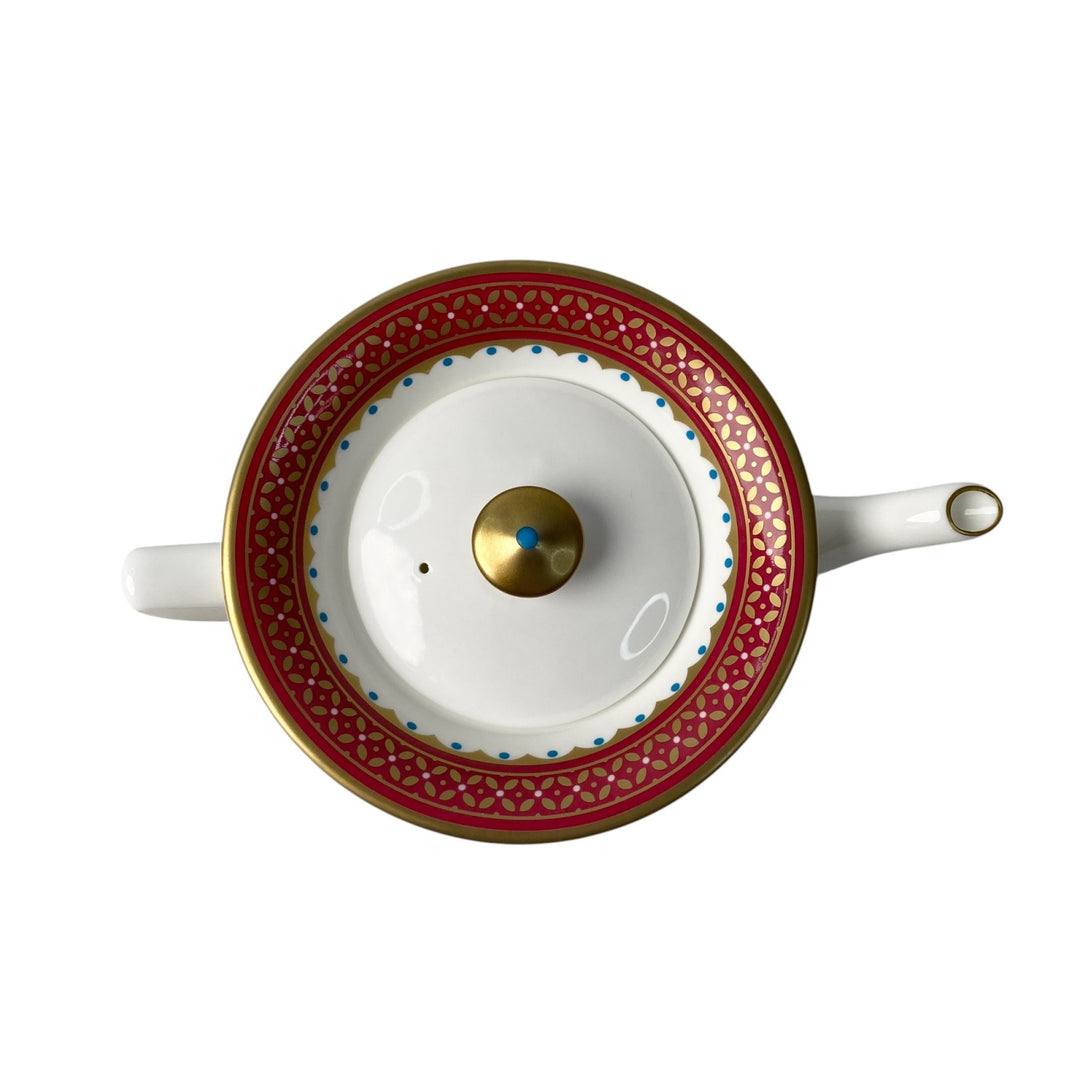 新品 ウェッジウッド WEDGWOOD ティーポット 陶器 マルチカラー