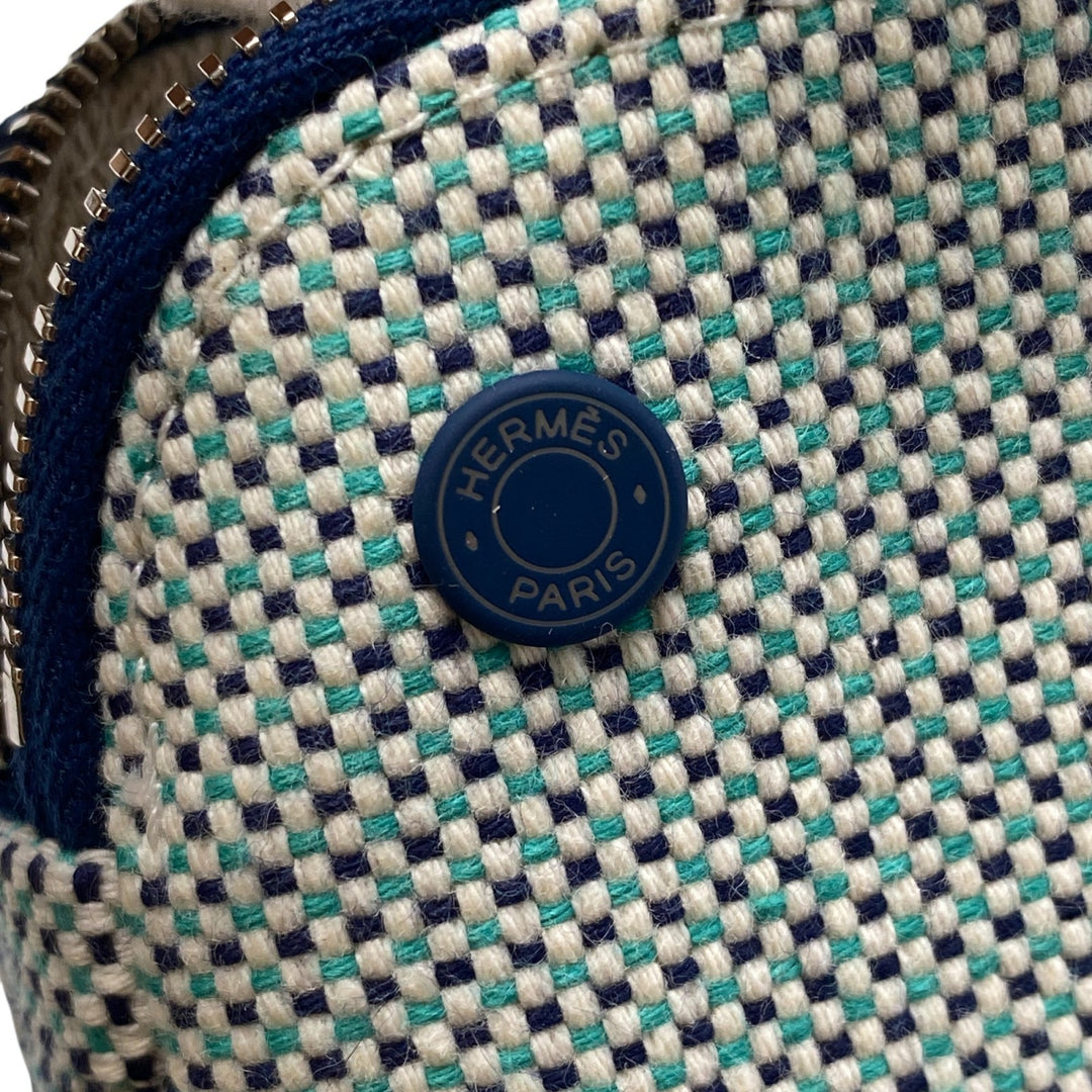 未使用 エルメス HERMES レディース エシャペ マリン ポーチ