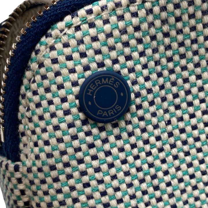 未使用 エルメス HERMES レディース エシャペ マリン ポーチ