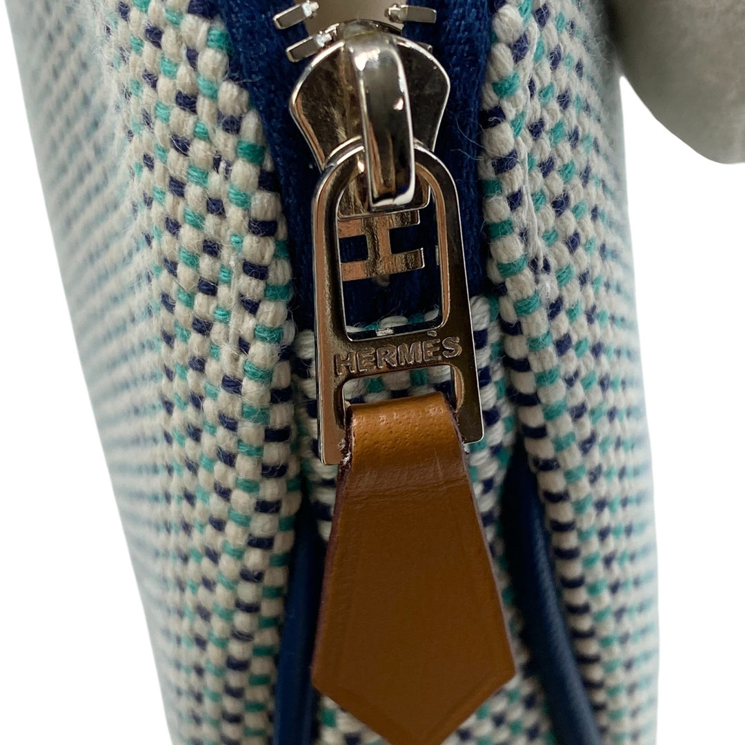 未使用 エルメス HERMES レディース エシャペ マリン ポーチ