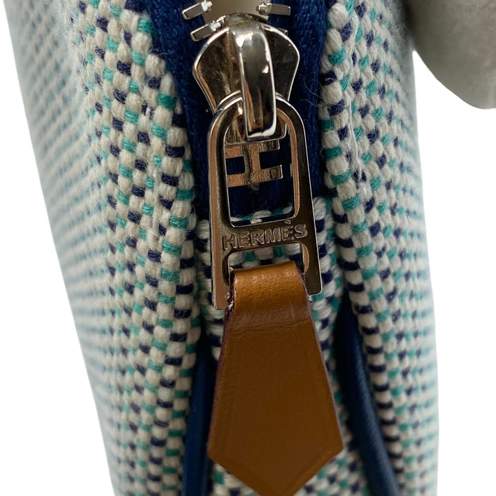 未使用 エルメス HERMES レディース エシャペ マリン ポーチ