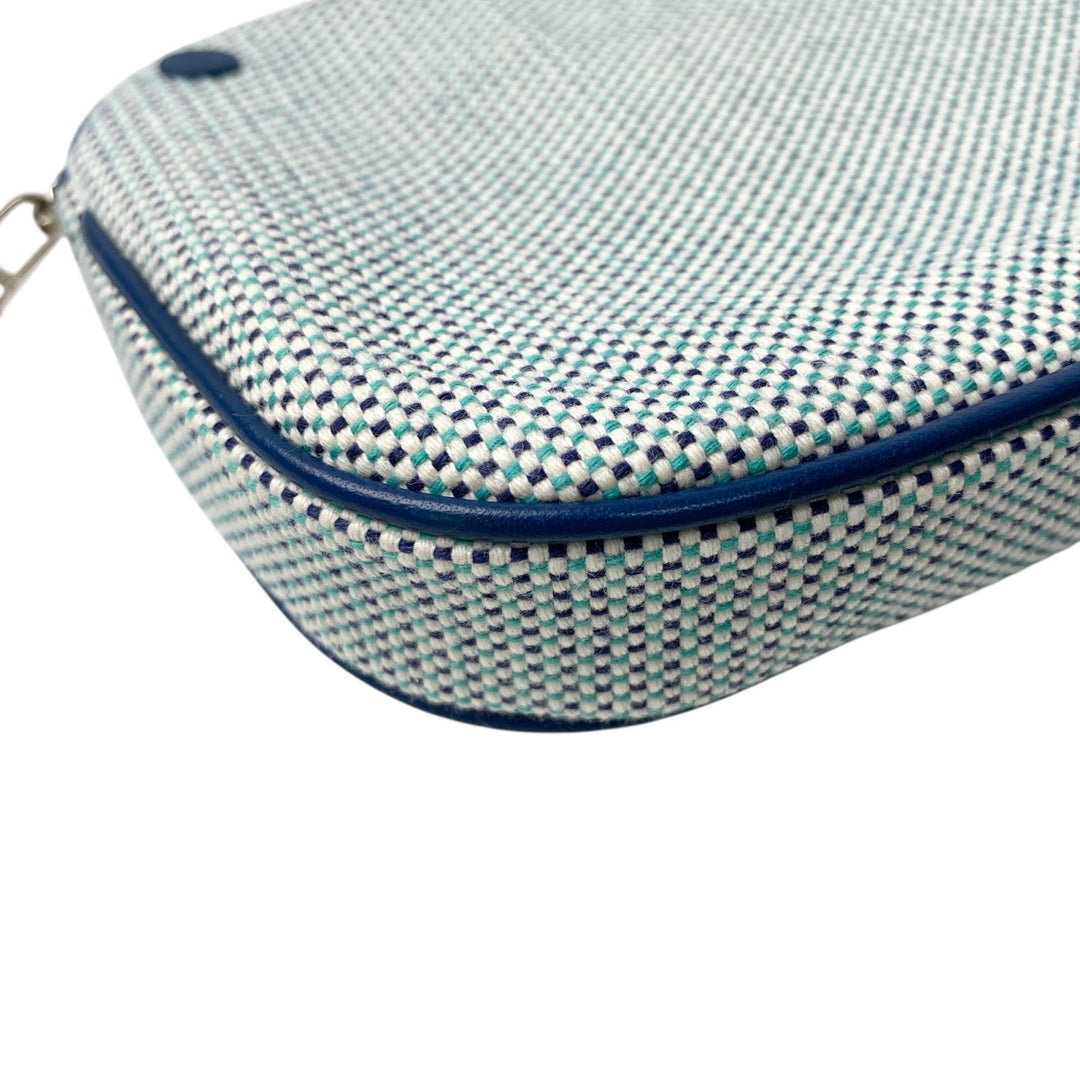 未使用 エルメス HERMES レディース エシャペ マリン ポーチ