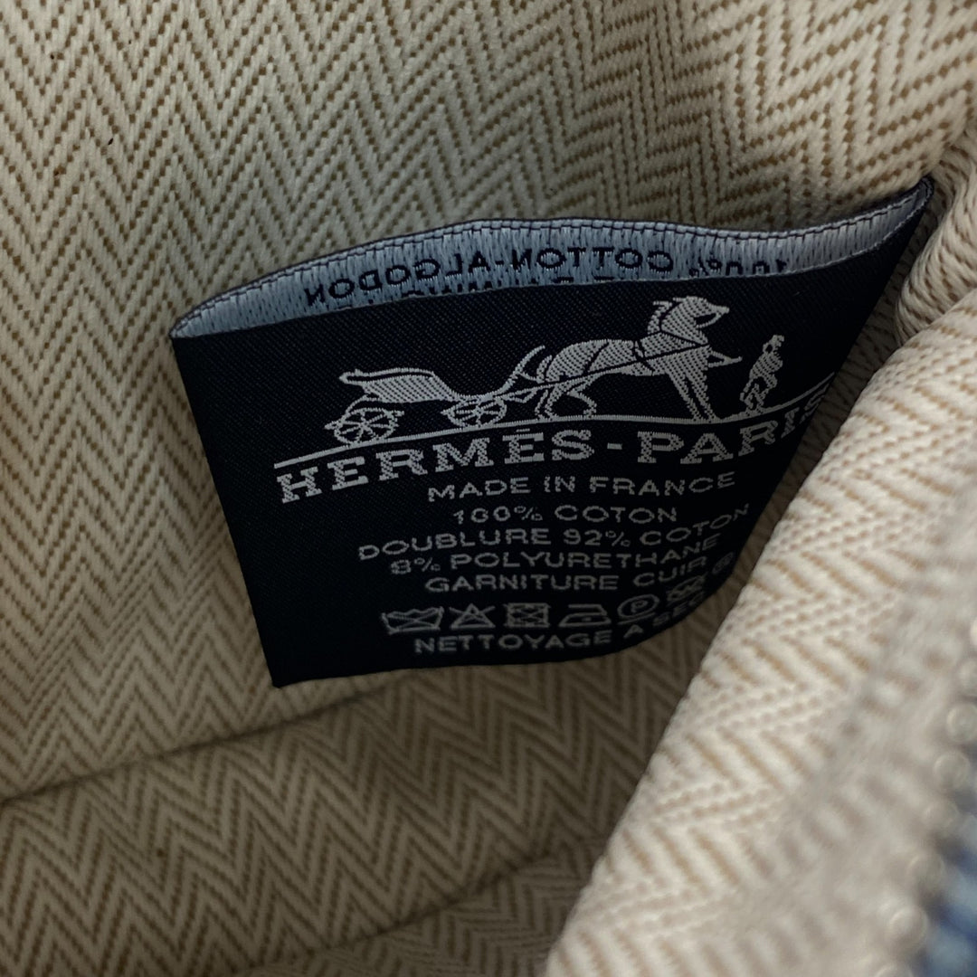 未使用 エルメス HERMES レディース エシャペ マリン ポーチ