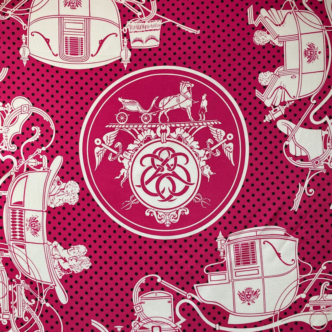 エルメス HERMES レディース カレ55 Ex-Libris エクスリブリス