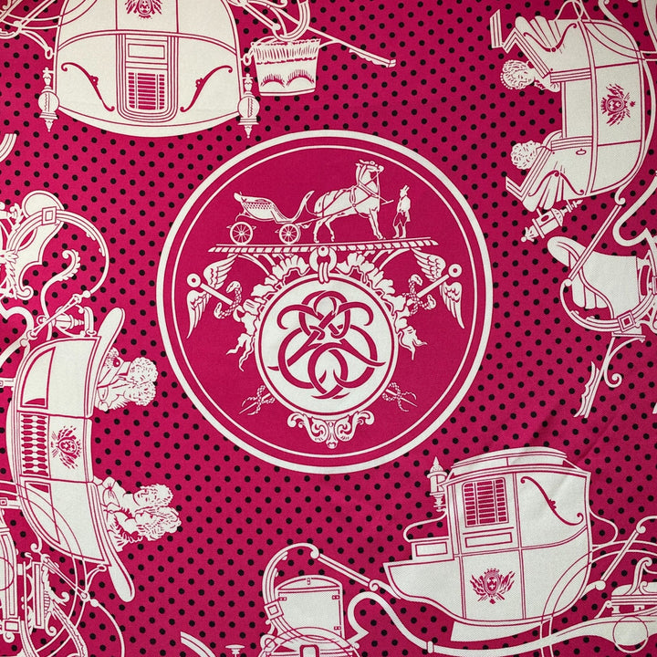 エルメス HERMES レディース カレ55 Ex-Libris エクスリブリス