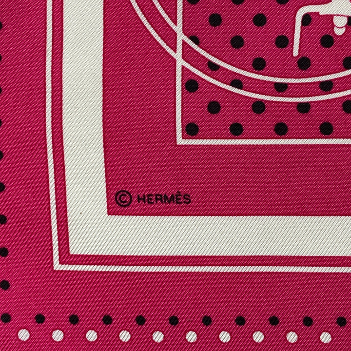 エルメス HERMES レディース カレ55 Ex-Libris エクスリブリス