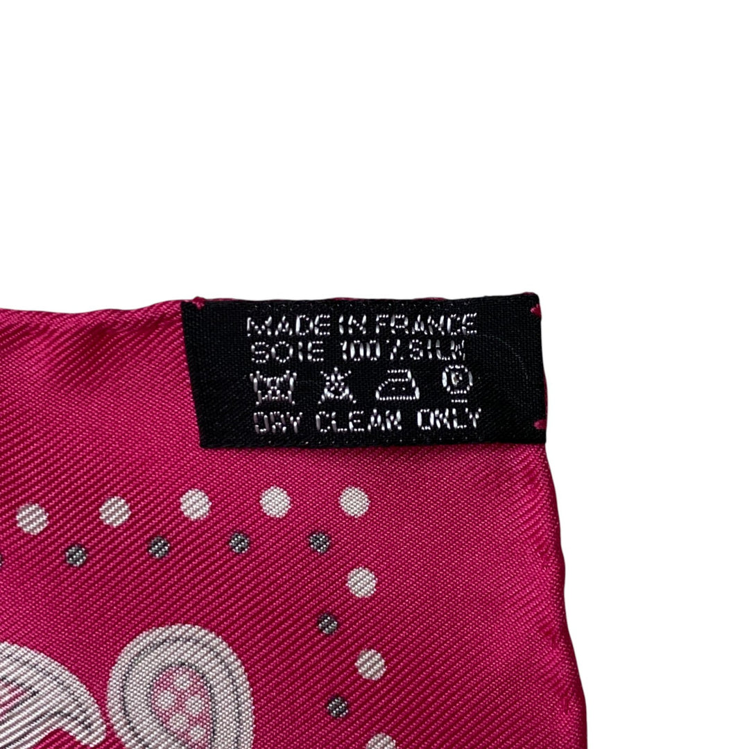 エルメス HERMES レディース カレ55 Ex-Libris エクスリブリス