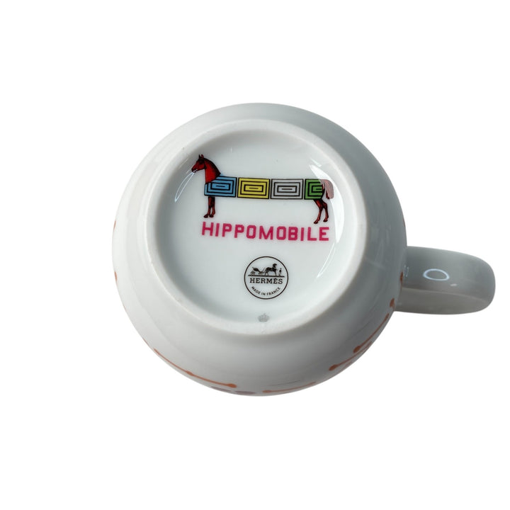 新品 エルメス HERMES マグカップ イポモビル No2 陶器 P048131P