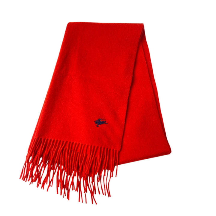 美品 バーバリー Burberry レディース マフラー ウール CT-K83