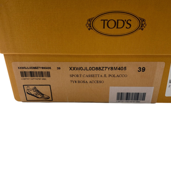 未使用 トッズ TOD's スニーカー レディース ピンク #39　26cm