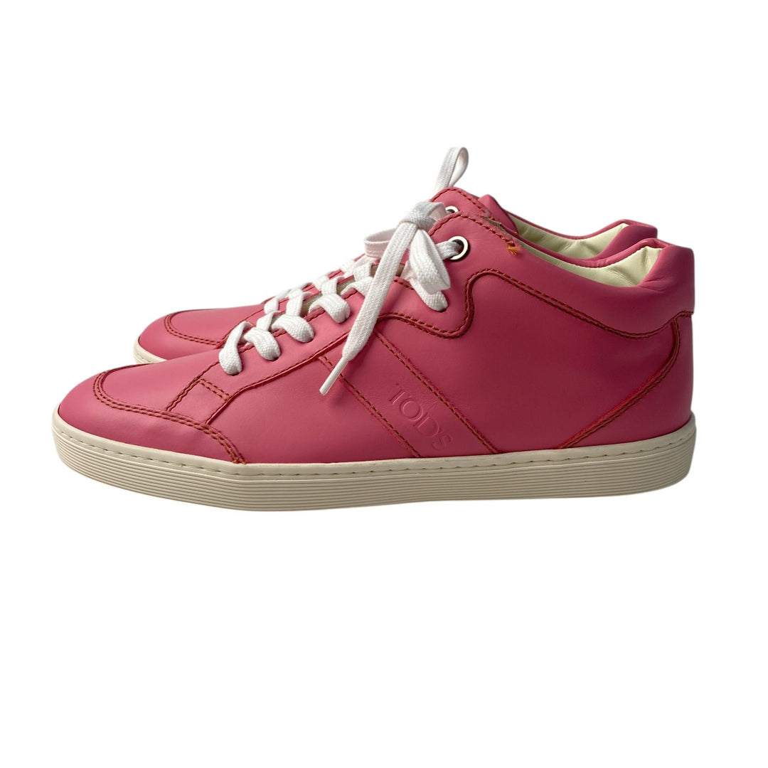 未使用 トッズ TOD's スニーカー レディース ピンク #39　26cm