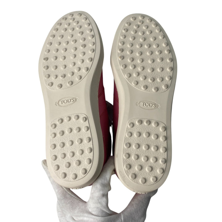 未使用 トッズ TOD's スニーカー レディース ピンク #39　26cm