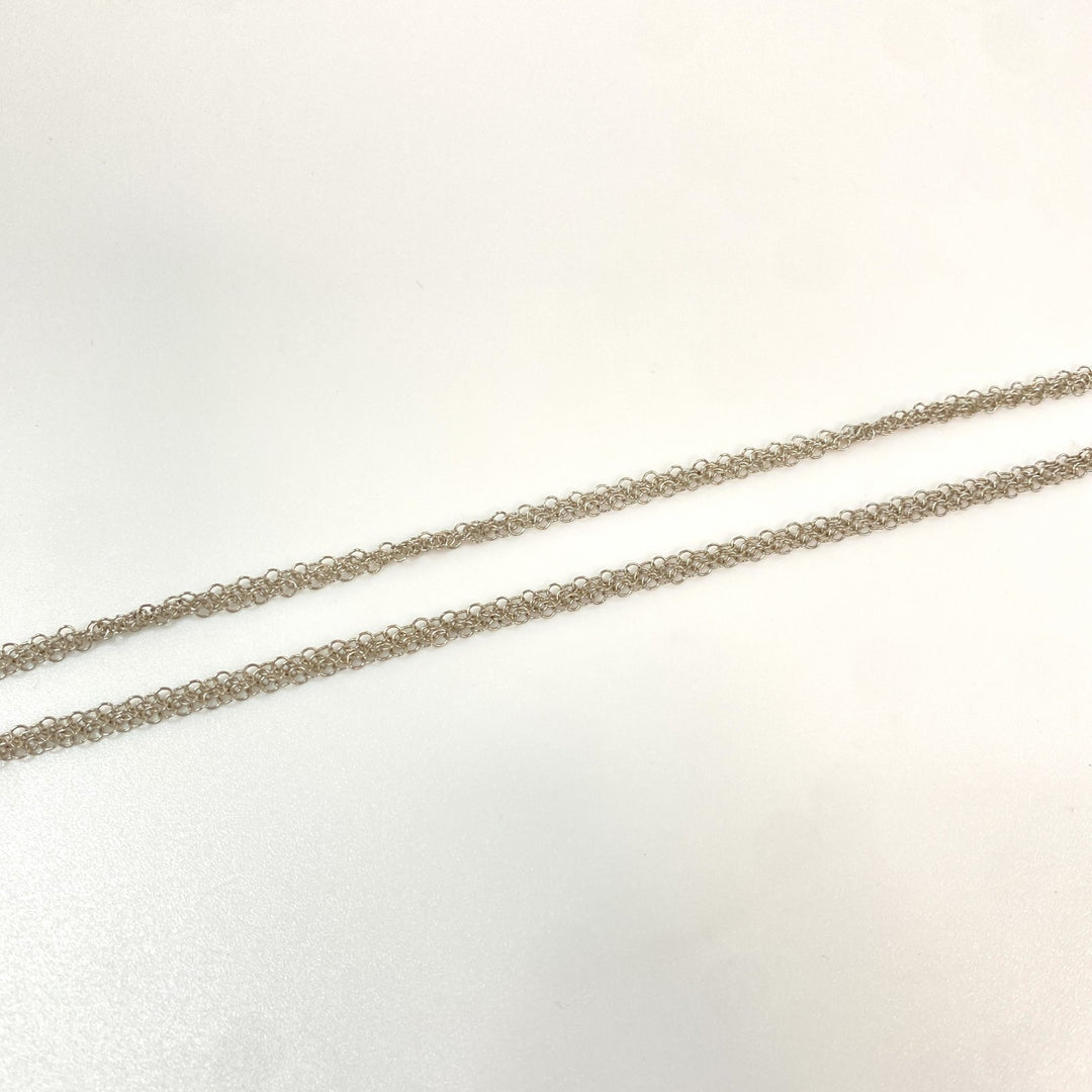 ティファニー Tiffany レディース メッシュチェーン ネックレス シルバー 925