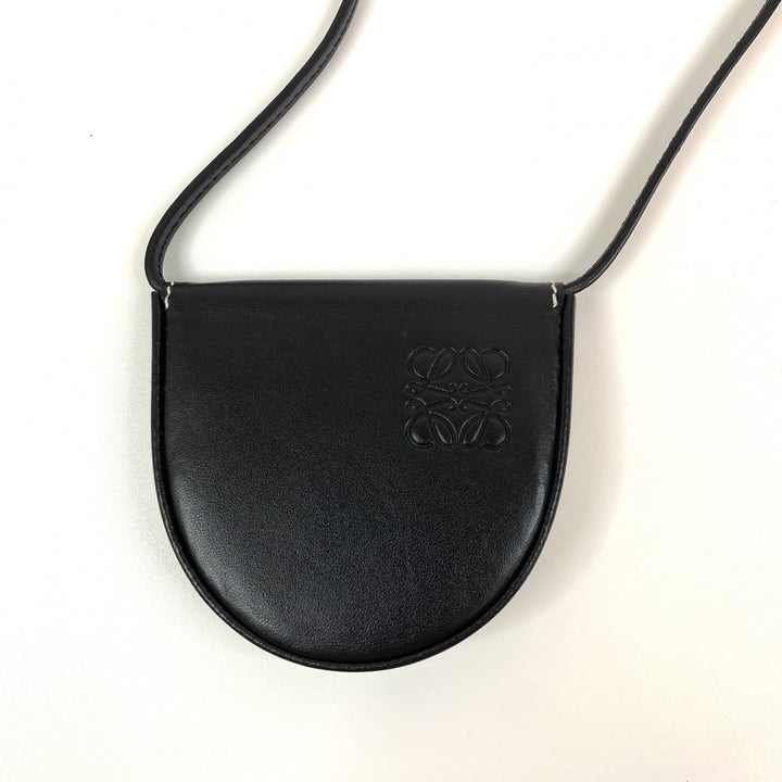 【中古】美品 ロエベ LOEWE レディース ミニ ポシェット ショルダー アナグラム