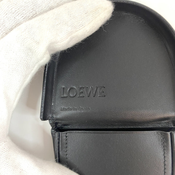 【中古】美品 ロエベ LOEWE レディース ミニ ポシェット ショルダー アナグラム