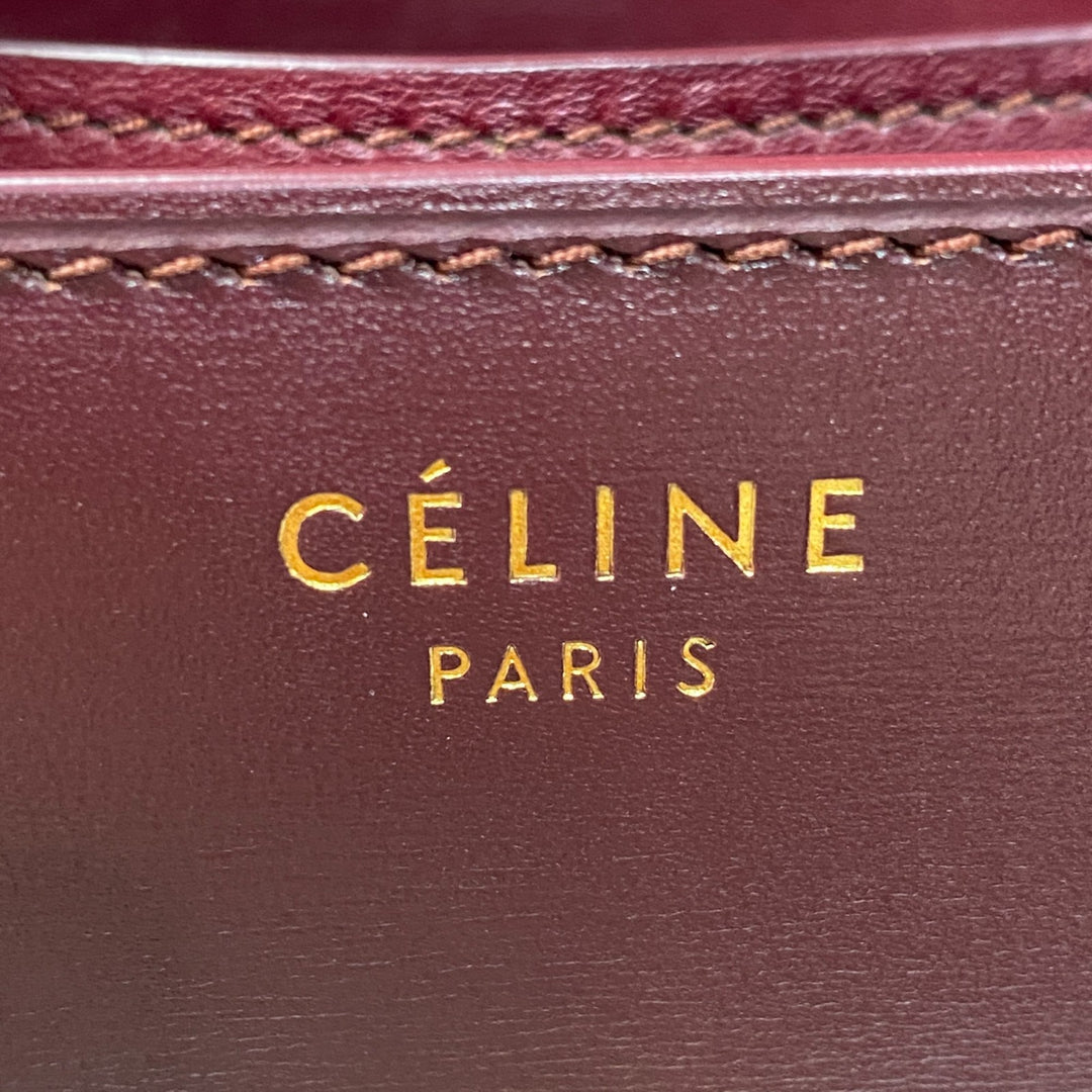 セリーヌ CELINE レディース クラシック ミニ ティーンボックス ショルダーバッグ