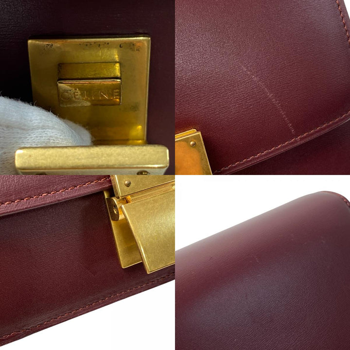 セリーヌ CELINE レディース クラシック ミニ ティーンボックス ショルダーバッグ