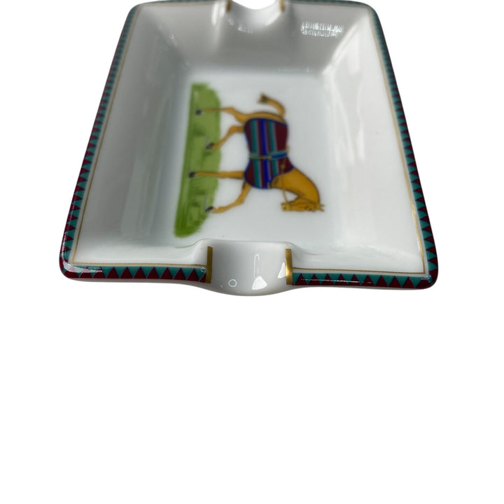 美品 エルメス HERMES 馬 ミニ アッシュトレイ 灰皿 ミニトレー